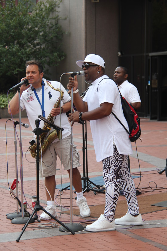8/5/15 The Dap Squad Live outside The Hennepin County Government Center